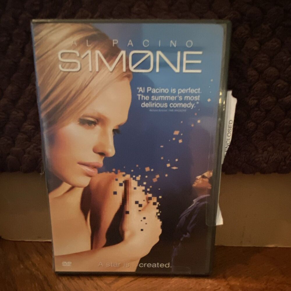 SIMONE DVD AL PACINO ANDREW NICCOL PG-13 CLOSED CAPTION COMMENTARY DELETED
